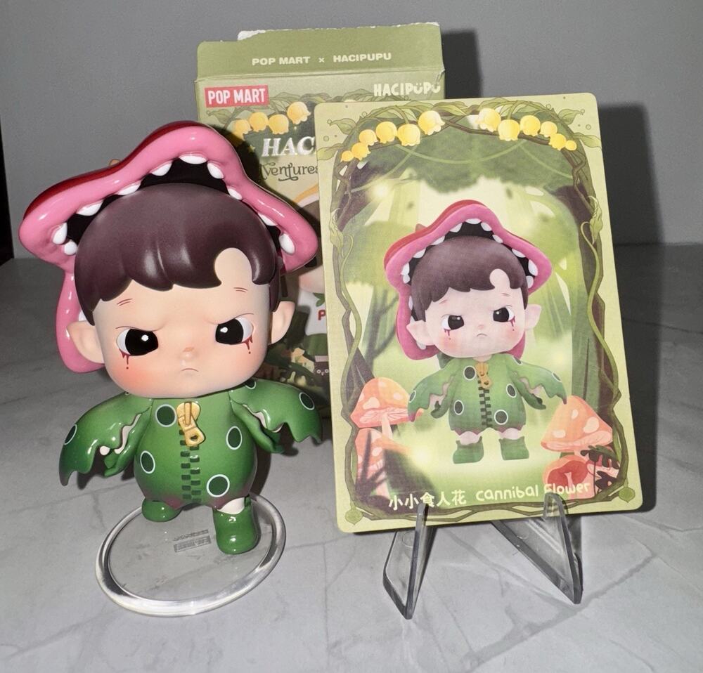 Pop Mart Forest Adventure Series Hacipupu Confirmed Cannibal Flower Blind Box